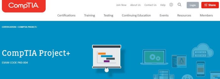 CompTIA Project- Project management certification