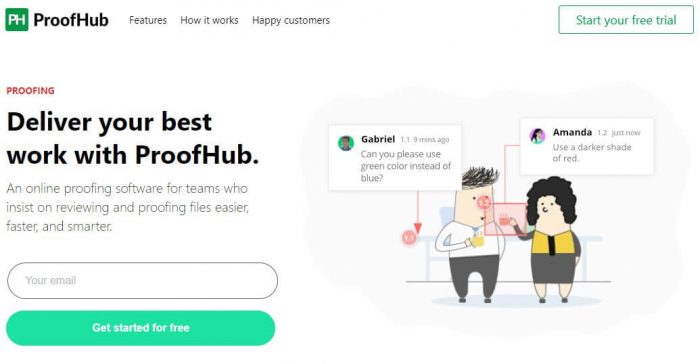 Proofhub proofing tool