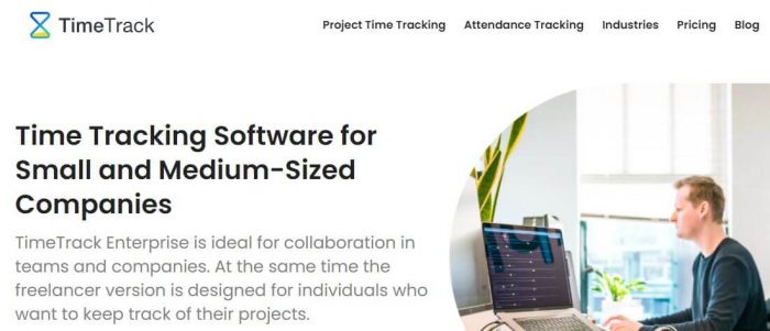 TimeTrack - Top Time Tracking software