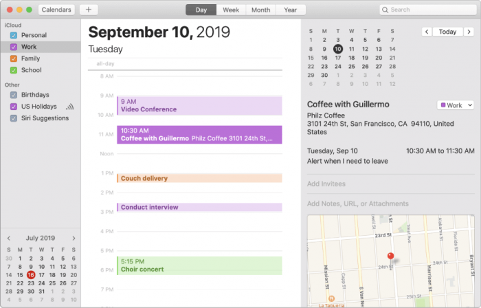 Apple Calendar